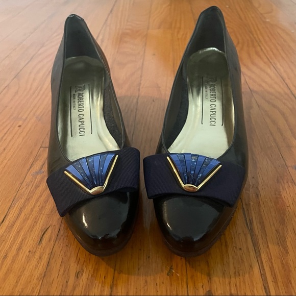 Roberto Capucci Italian Leather Shoes. - Picture 1 of 11